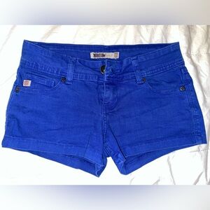 XS Just USA Blue Denim Jean Shorts